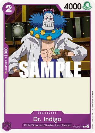 Dr. Indigo (ST05-015) - Starter Deck 5: Film Edition | Grognard Games