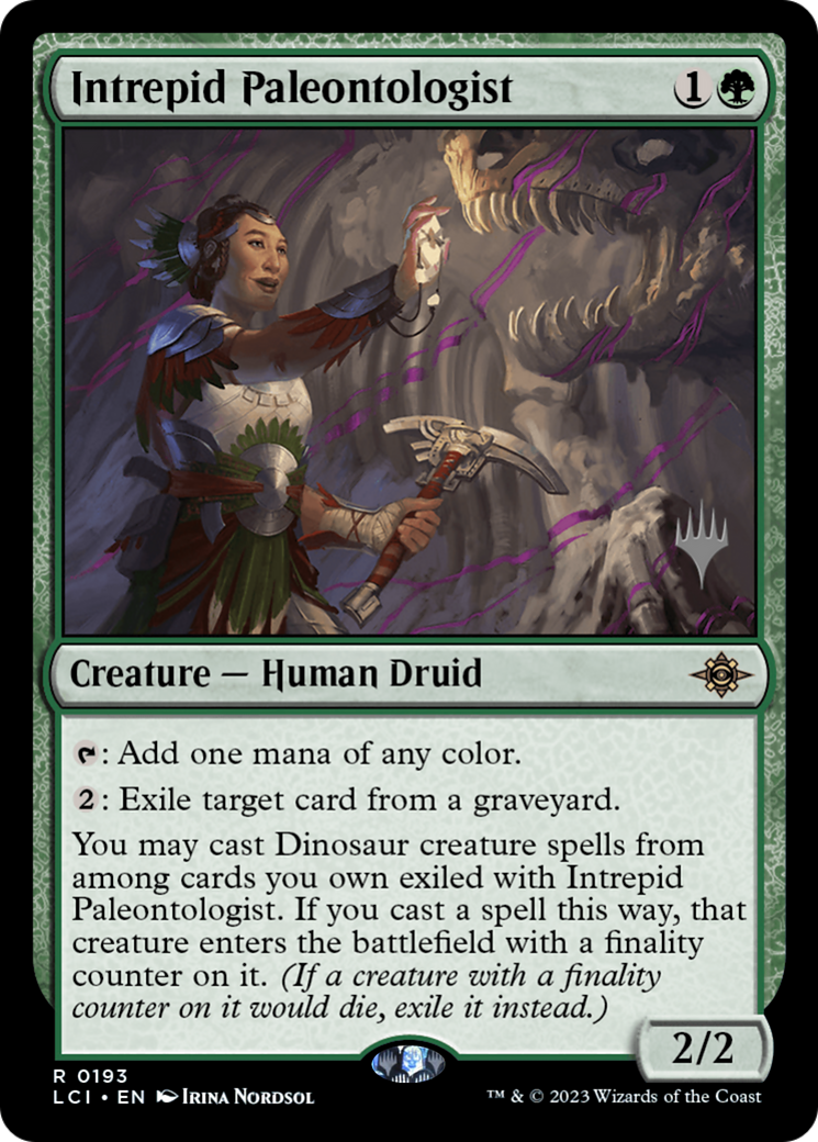 Intrepid Paleontologist (Promo Pack) [The Lost Caverns of Ixalan Promos] | Grognard Games
