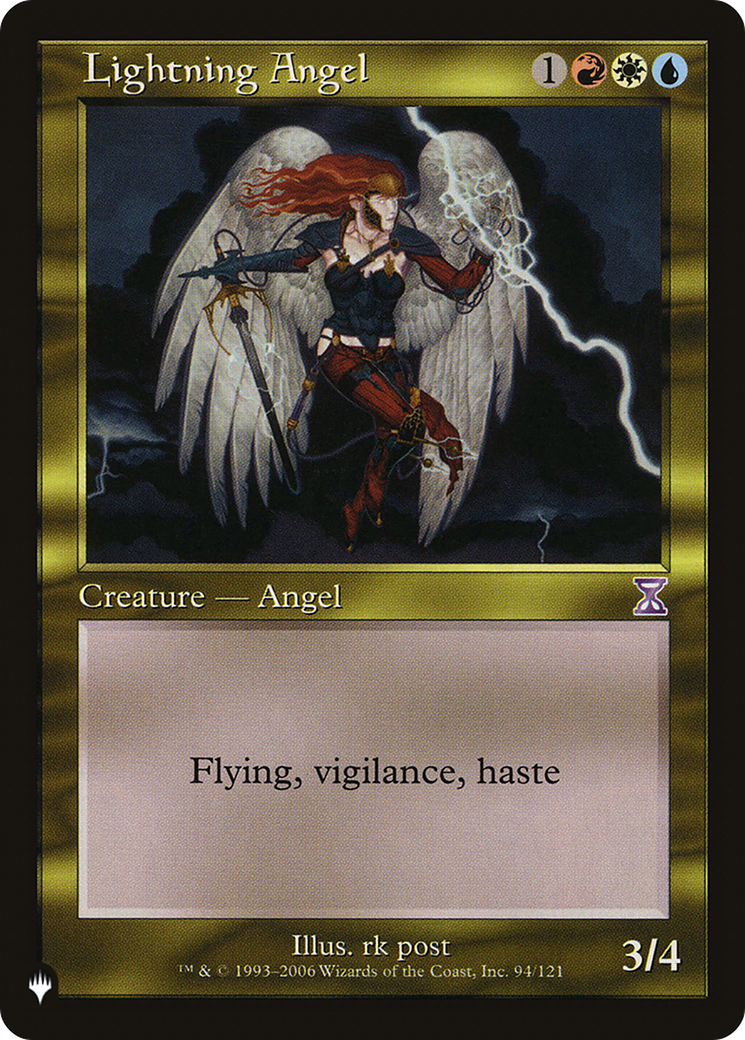 Lightning Angel [The List] | Grognard Games