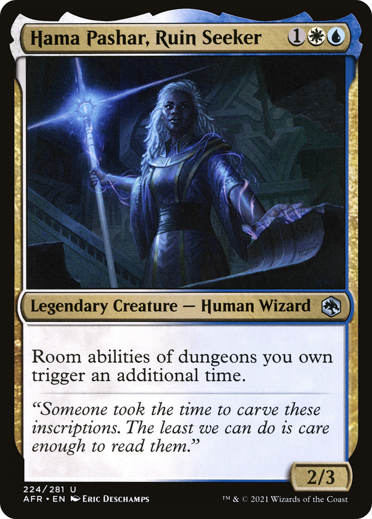 Hama Pashar, Ruin Seeker [Dungeons & Dragons: Adventures in the Forgotten Realms] | Grognard Games