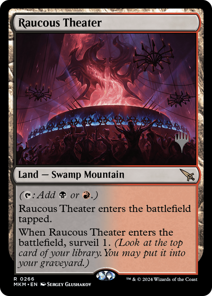 Raucous Theater (Promo Pack) [Murders at Karlov Manor Promos] | Grognard Games