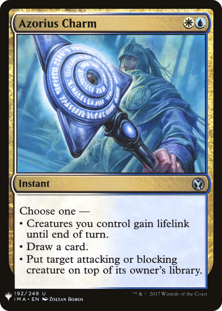 Azorius Charm [Mystery Booster] | Grognard Games