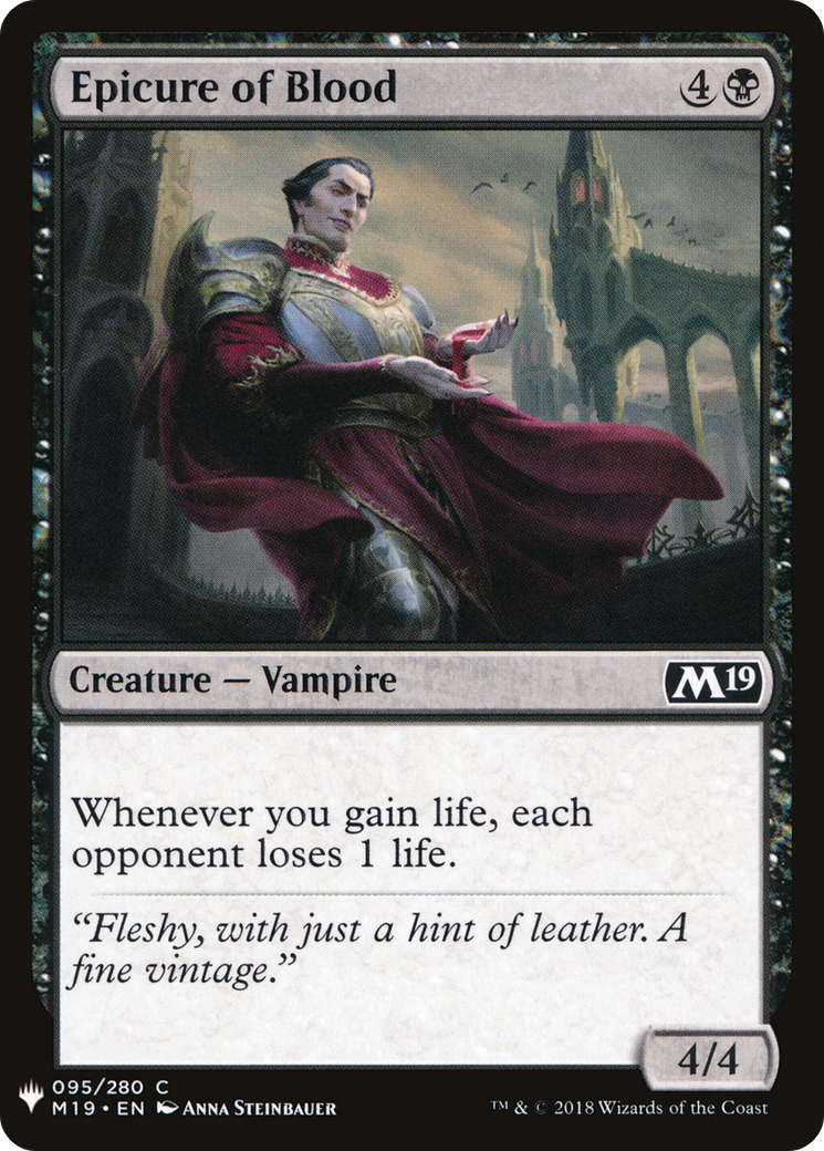 Epicure of Blood [Mystery Booster] | Grognard Games