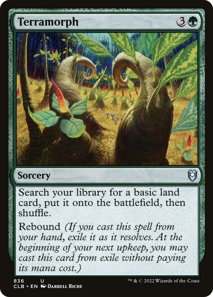 Terramorph [Commander Legends: Battle for Baldur's Gate] | Grognard Games