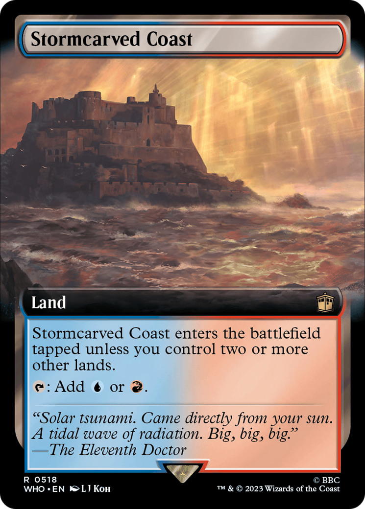 Stormcarved Coast (Extended Art) [Doctor Who] | Grognard Games