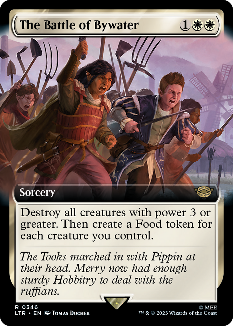 The Battle of Bywater (Extended Art) [The Lord of the Rings: Tales of Middle-Earth] | Grognard Games