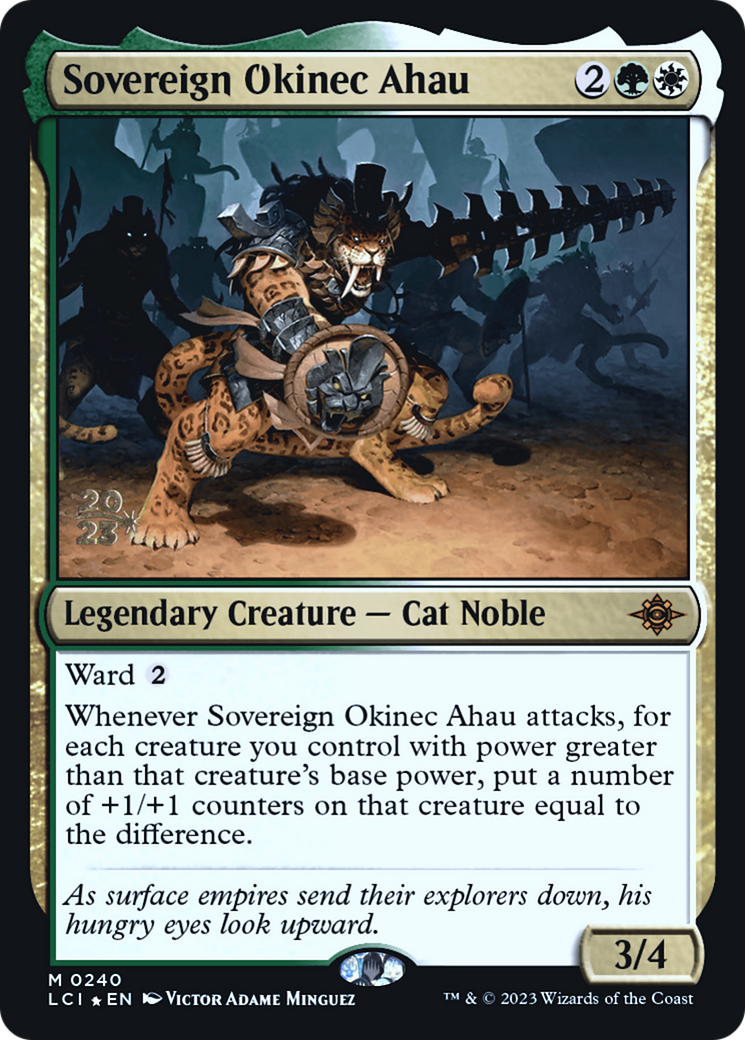 Sovereign Okinec Ahau [The Lost Caverns of Ixalan Prerelease Cards] | Grognard Games