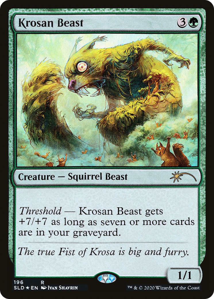 Krosan Beast [Secret Lair Drop Series] | Grognard Games