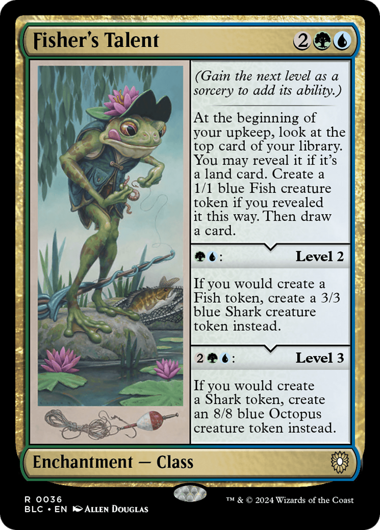Fisher's Talent [Bloomburrow Commander] | Grognard Games