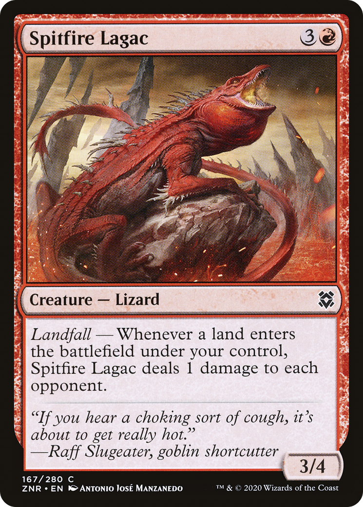 Spitfire Lagac [Zendikar Rising] | Grognard Games