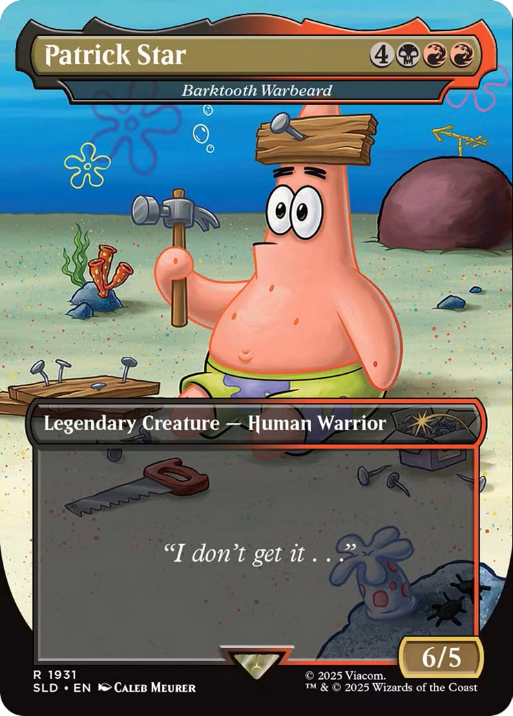 Patrick Star - Barktooth Warbeard [Secret Lair Drop Series] | Grognard Games