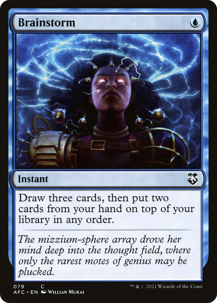 Brainstorm [Dungeons & Dragons: Adventures in the Forgotten Realms Commander] | Grognard Games