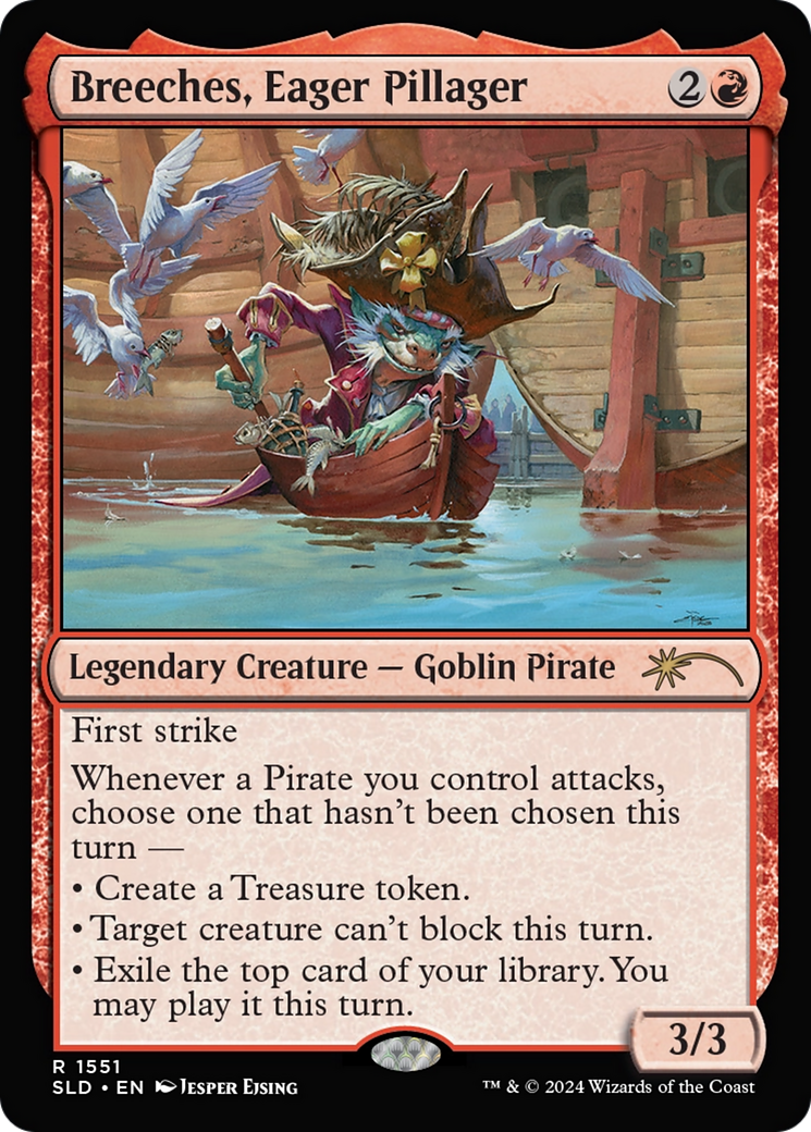Breeches, Eager Pillager (SLD-1551) - Secret Lair Drop Foil | Grognard Games