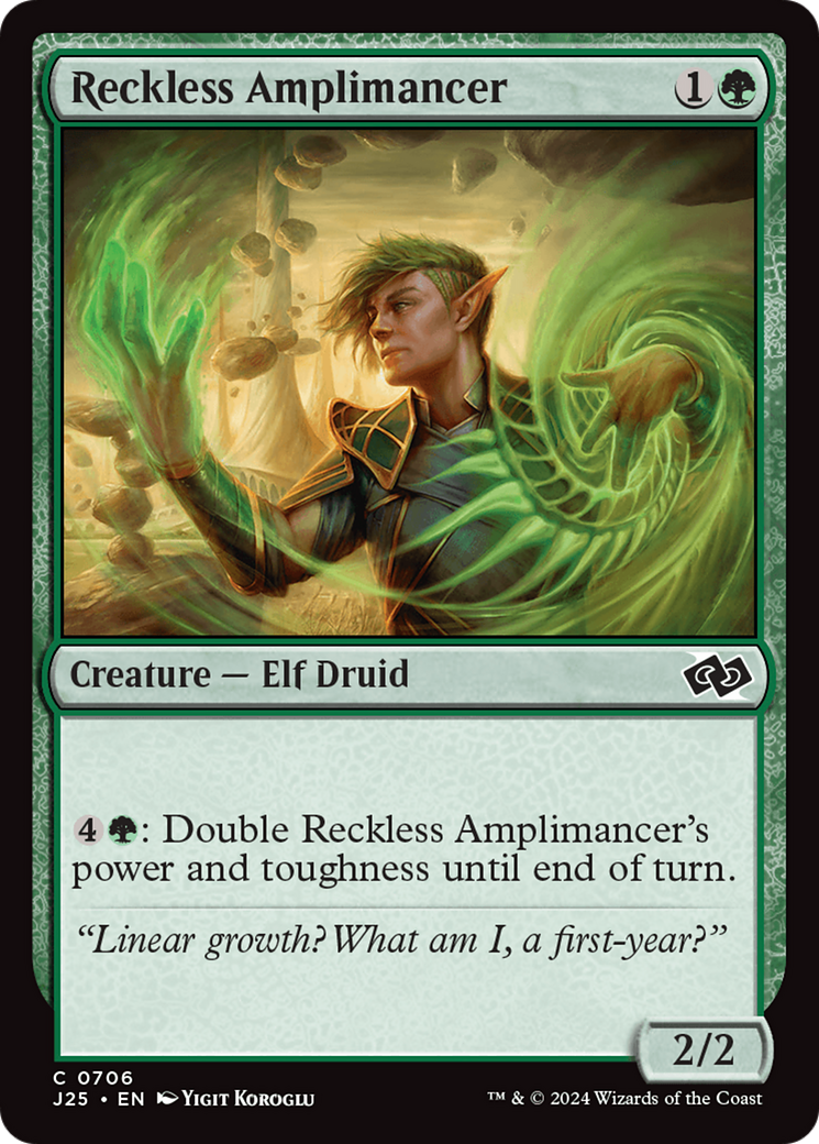 Reckless Amplimancer [Foundations Jumpstart] | Grognard Games