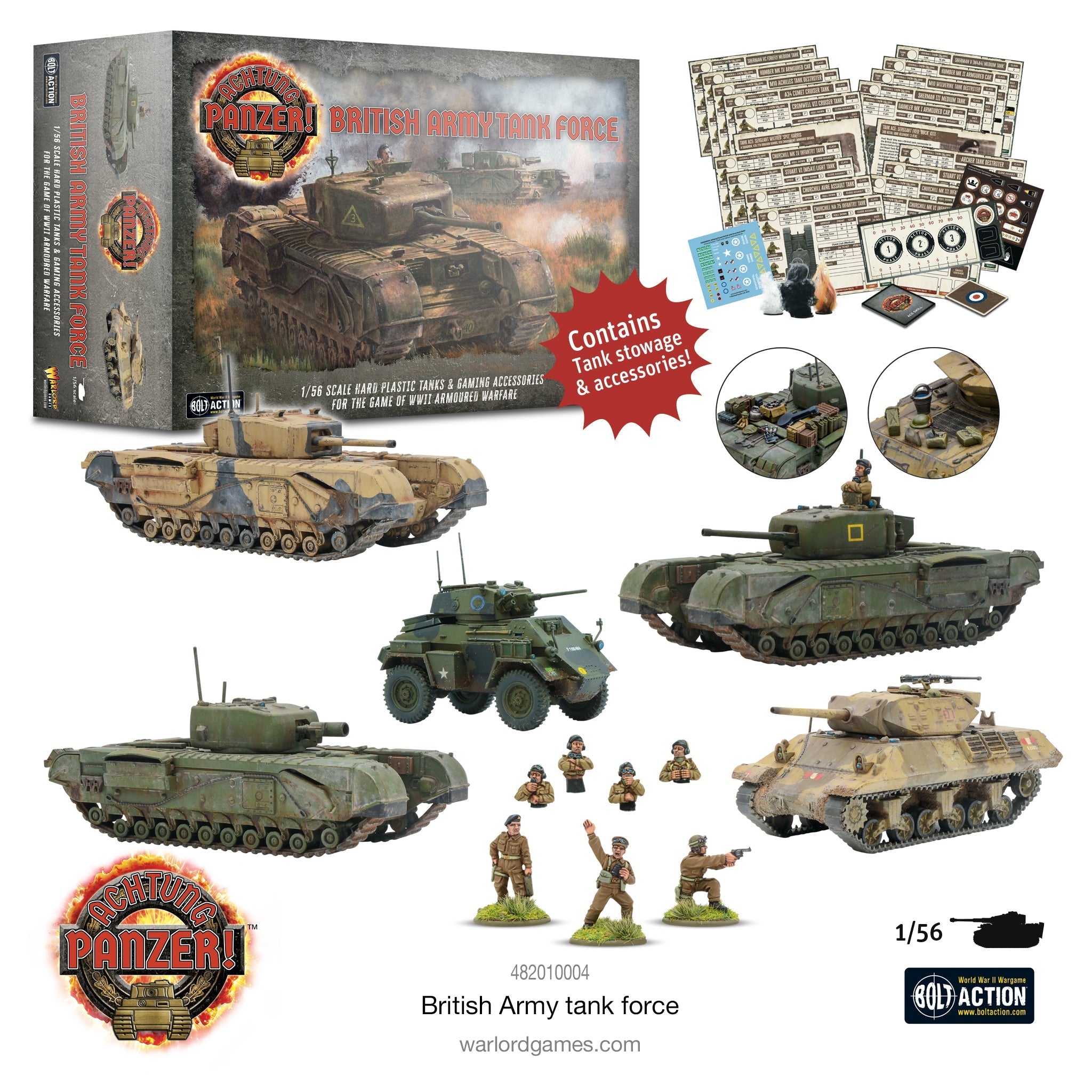 Achtung Panzer! British Tank Force | Grognard Games