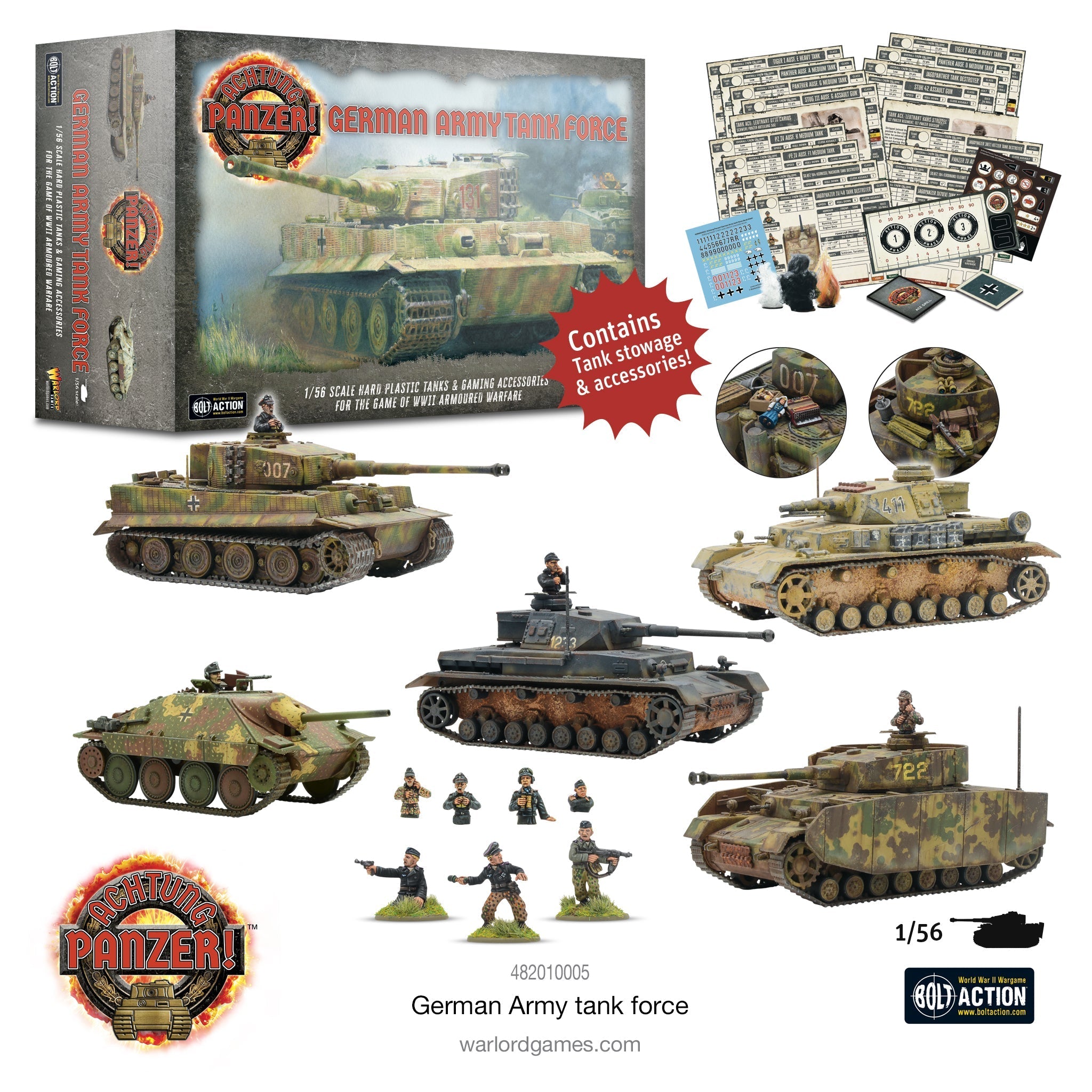 Achtung Panzer! German Army Tank Force | Grognard Games