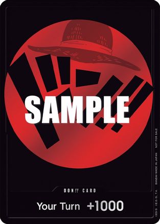DON!! Card (Red) - One Piece Promotion Cards Foil | Grognard Games