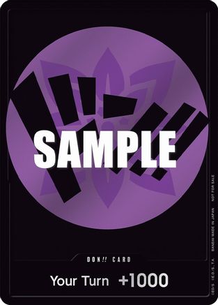 DON!! Card (Purple) - One Piece Promotion Cards Foil | Grognard Games