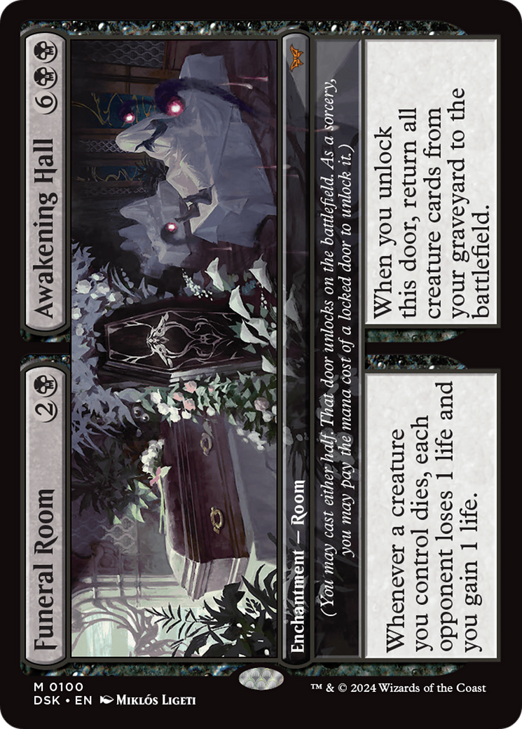 Funeral Room // Awakening Hall [Duskmourn: House of Horror] | Grognard Games