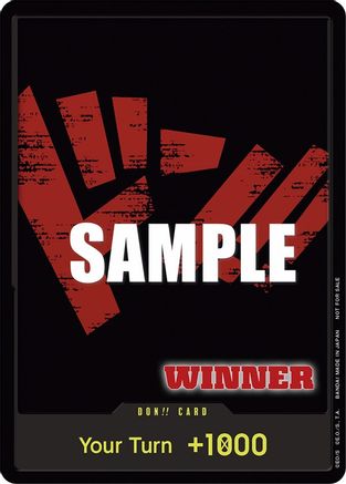 DON!! Card (Tournament Pack Vol. 2) [Winner] - One Piece Promotion Cards | Grognard Games