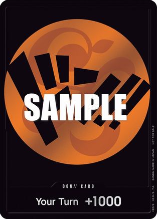 DON!! Card (Orange) - One Piece Promotion Cards Foil | Grognard Games