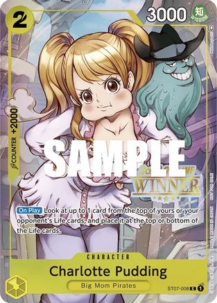 Charlotte Pudding (Offline Regional 2023) [Winner] (ST07-008) - One Piece Promotion Cards Foil | Grognard Games