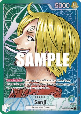 Sanji (Alternate Art) (OP02-026) - Paramount War Foil | Grognard Games