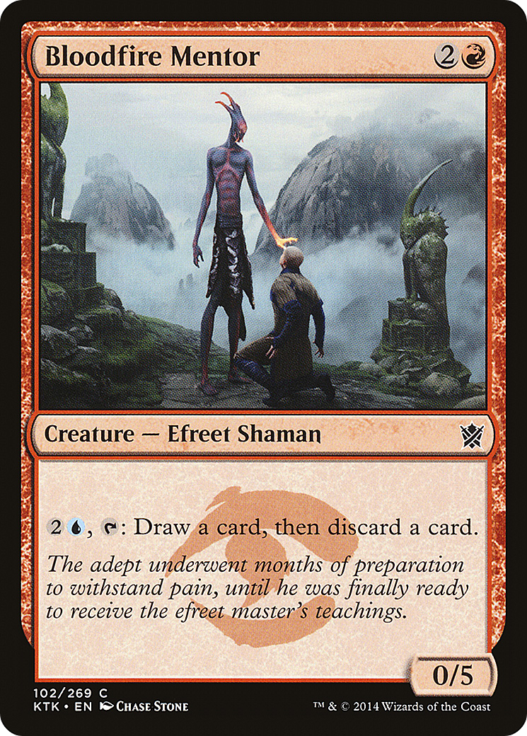 Bloodfire Mentor [Khans of Tarkir] | Grognard Games