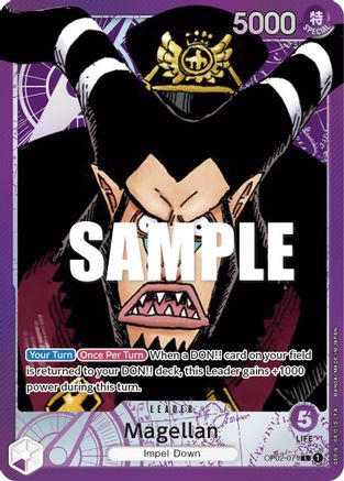 Magellan (071) (Alternate Art) (OP02-071) - Paramount War Foil | Grognard Games