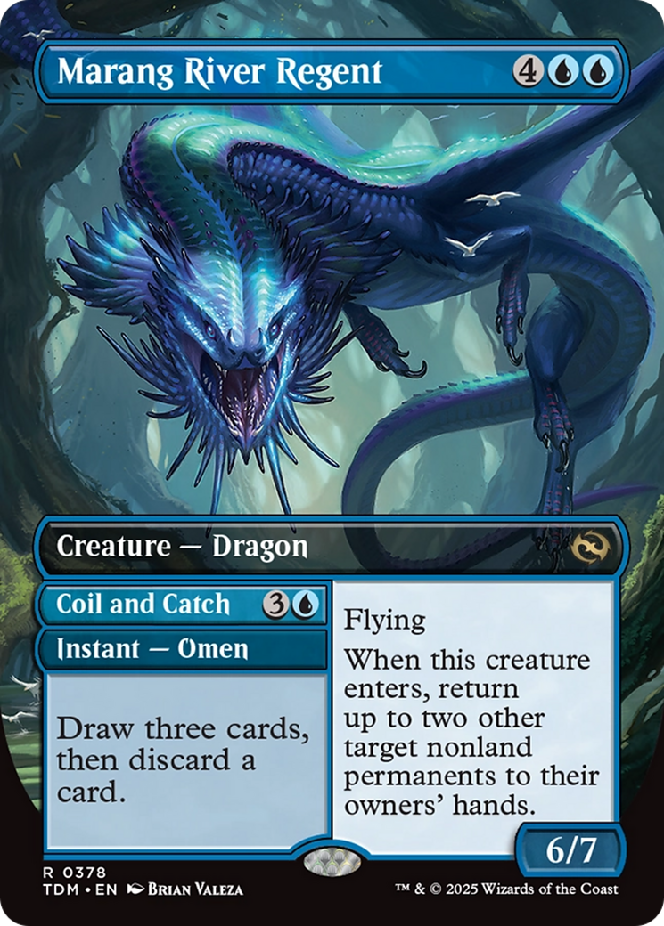 Marang River Regent (Borderless) [Tarkir: Dragonstorm] | Grognard Games