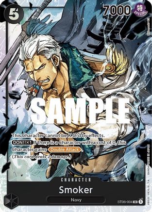 Smoker (ST06-004) - Starter Deck 6: Absolute Justice Foil | Grognard Games