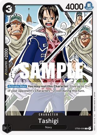 Tashigi (ST06-006) - Starter Deck 6: Absolute Justice | Grognard Games