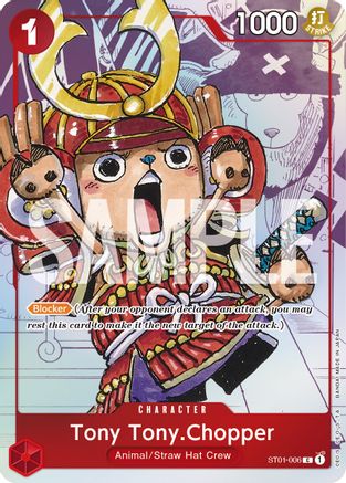 Tony Tony.Chopper - ST01-006 (Alternate Art) (ST01-006) - One Piece Promotion Cards Foil | Grognard Games
