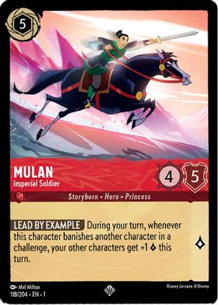Mulan - Imperial Soldier (118/204) [The First Chapter] | Grognard Games
