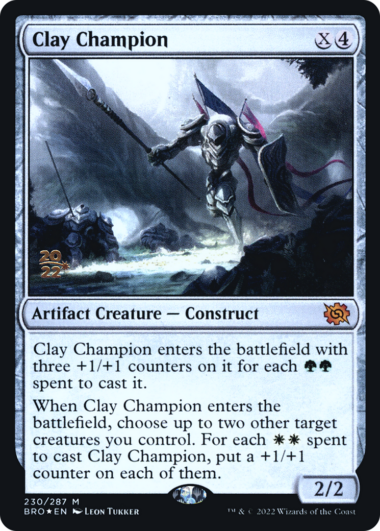 Clay Champion [The Brothers' War: Prerelease Promos] | Grognard Games