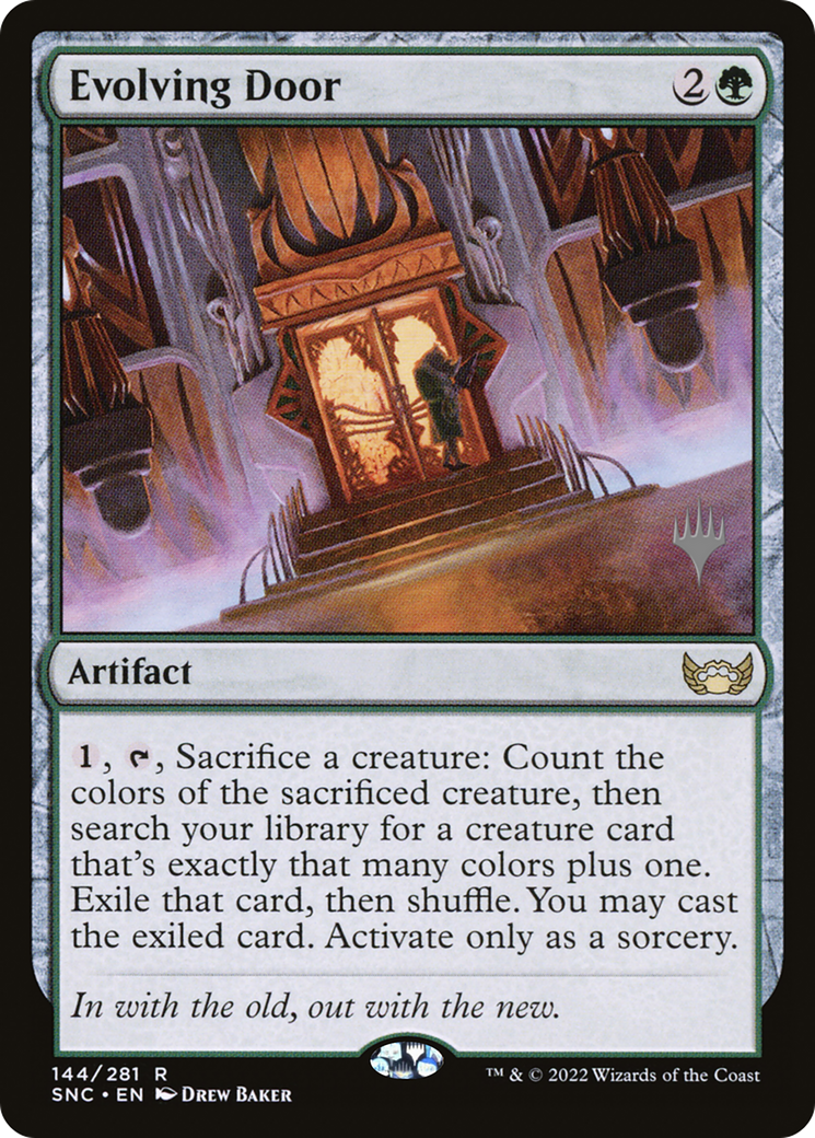 Evolving Door (Promo Pack) [Streets of New Capenna Promos] | Grognard Games