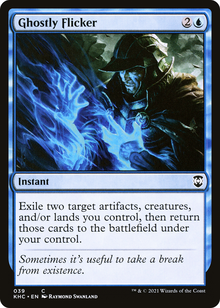 Ghostly Flicker [Kaldheim Commander] | Grognard Games