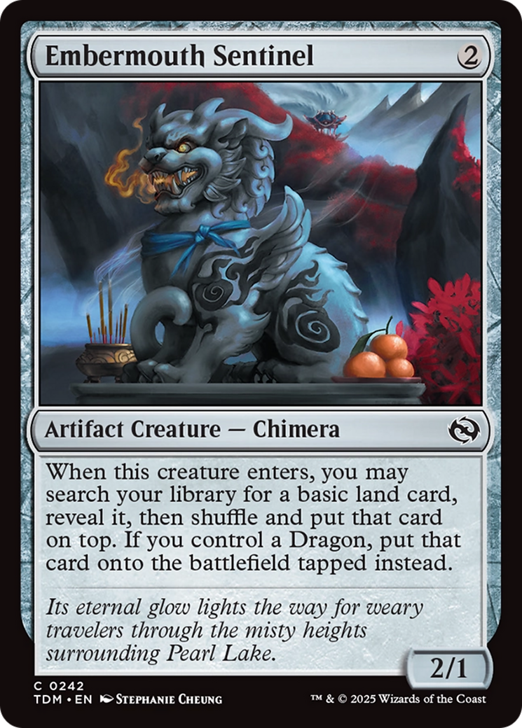 Embermouth Sentinel [Tarkir: Dragonstorm] | Grognard Games