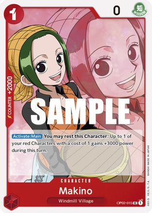 Makino (OP02-015) - Paramount War | Grognard Games