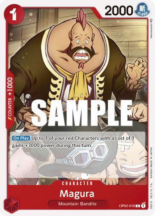 Magura (OP02-016) - Paramount War | Grognard Games