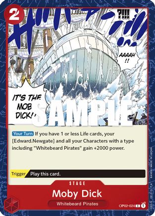 Moby Dick (OP02-024) - Paramount War | Grognard Games