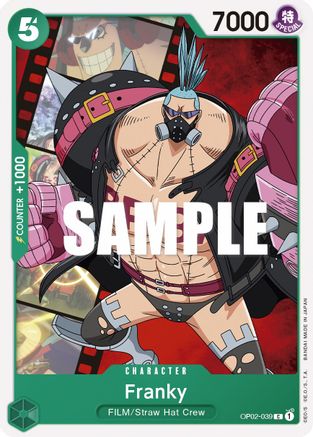 Franky (OP02-039) - Paramount War | Grognard Games