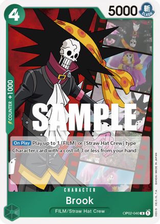 Brook (OP02-040) - Paramount War Foil | Grognard Games