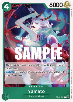Yamato (OP02-042) - Paramount War Foil | Grognard Games
