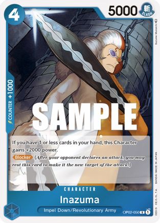 Inazuma (OP02-050) - Paramount War Foil | Grognard Games