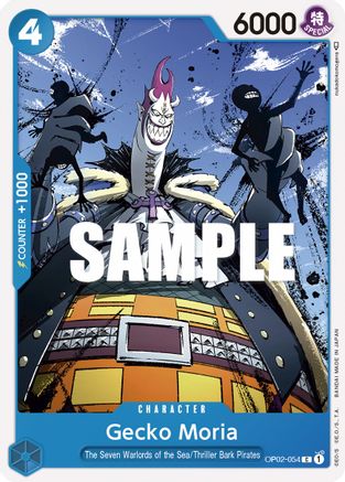 Gecko Moria (OP02-054) - Paramount War | Grognard Games