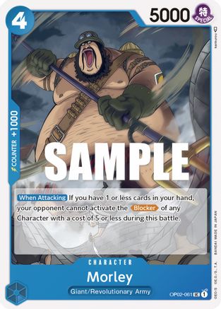Morley (OP02-061) - Paramount War | Grognard Games