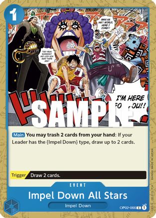 Impel Down All Stars (OP02-066) - Paramount War | Grognard Games