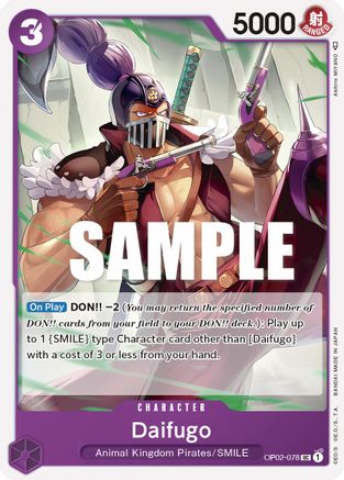 Daifugo (OP02-078) - Paramount War | Grognard Games