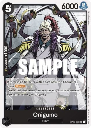 Onigumo (OP02-095) - Paramount War | Grognard Games